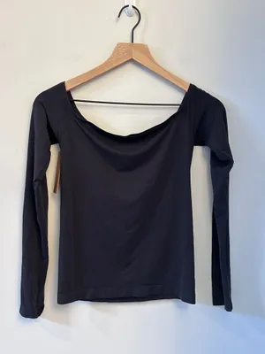 Skims Soft Smoothing Seamless off the shoulder top Eclipse Large NWT thumbnail 5