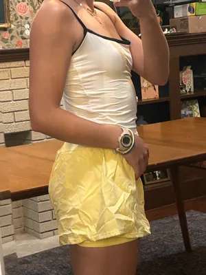 Yellow Joy Lab Cross Waisted Shorts thumbnail 2