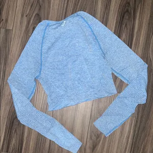 Gymshark Light Blue Leggings and Top Set thumbnail 6