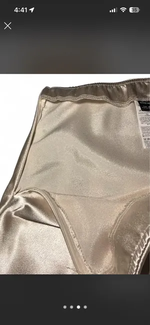 SHEIN Tall Skirt A line Champagne thumbnail 4