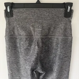Beyond Yoga Grey Space Dye Metallic Leggings High Rise Athleisure Active Workout thumbnail 6