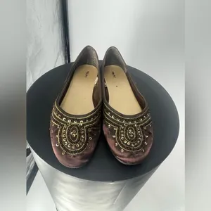 Mossino‎ brown flats size 9 thumbnail 2