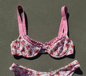 Strawberry Milk Mob Bathing Suit Top thumbnail 1