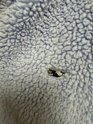 Vineyard vines Blue Fleece 1/2 zip med. thumbnail 3
