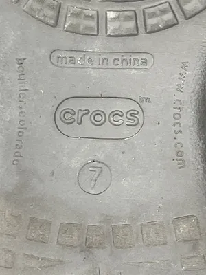 Crocs Capri Canvas Flip Flop Sandals Brown Khaki Size 7 thumbnail 9