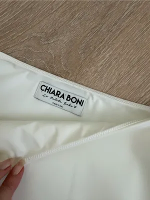 Chiara Boni La Petite Robe White Bell Sleeve Mini Dress – IT 44 / US 8 / M thumbnail 7
