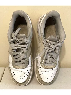 Women's Nike Court Vision Low Pale Ivory‎ White Gum Light Orewood Brown 8.5 thumbnail 2