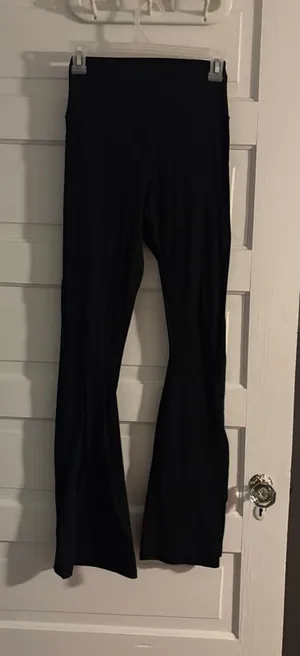 Aerie Black High-Waist Flare Bootcut Leggings thumbnail 1