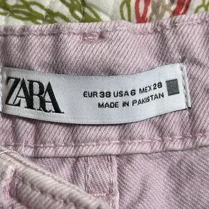 ZARA women’s size 6 lavender light purple front slit jeans business casual thumbnail 7