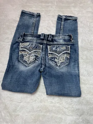 Rock Revival Celinda Mid Rise Straight thumbnail 2