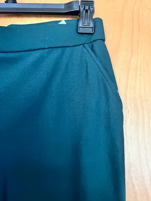 Anne Klein Dark Green Business Pants thumbnail 2