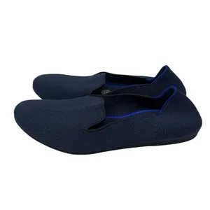 Rothy’s The Loafer Solid Navy Blue Round Toe Flats 7 thumbnail 4