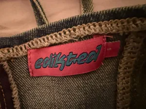Denim Edikted Top thumbnail 3