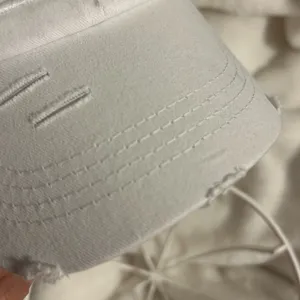 American Flag Mesh Back Trucker Hat Pony Cap. White thumbnail 9