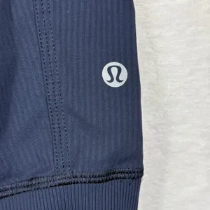 Lululemon Street To Studio‎ Crop Pant Midnight Navy Size 10 Ribbed Jogger 9150 thumbnail 6