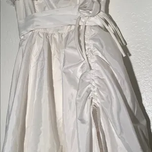 Vintage Wedding‎ White Lace Dress Size M thumbnail 3