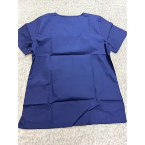 Scrubzone by Landau‎ True Navy V-Neck Medical Scrub Top XSM 70221 NWT thumbnail 5