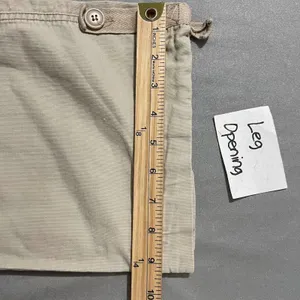 Maurices Women Size 9 10 Tan Khakis Pants Baggy Straight Casual 90s Y2K Utility thumbnail 14
