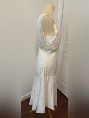 THE KOOPLES Jacquard Polka Dot Wrap Midi Cockatail Dress Size 1 US Small *Read* thumbnail 6