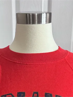 Vintage Indiana University IU Crewneck Sweatshirt Hanes 80s 90s Large thumbnail 6