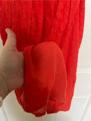 Jessica Simpson Coral Midi Dress with Twisted Shoulder Straps thumbnail 4