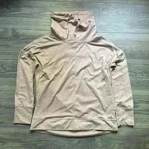 Apana Funnel Neck Long Sleeve Soft Pink Sweatshirt Lounge Comfy Active Size S thumbnail 1
