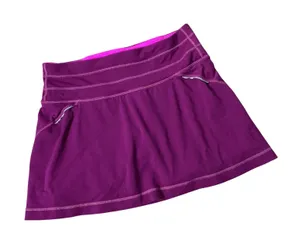 Athleta Running Tennis Skort Women S Purple Active Skirt Built-in Shorts 221935 thumbnail 1