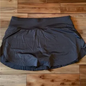 Lole Black Match Point Nylon blend Medium Tennis Skirt thumbnail 5