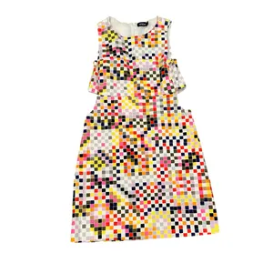 Kate Spade Saturday Colorful Sleeveless Cutout Whimsical Dress 4 thumbnail 2