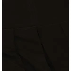 NWT Tommy Hilfiger Pleated V Neck Fit Flare Long Sleeved Knit Midi Dress Black 4 thumbnail 14