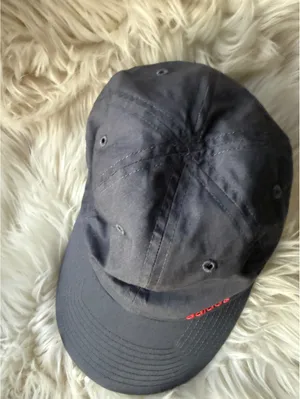 Adidas Classic Dark Gray Baseball Cap with Hot Pink Logo thumbnail 3