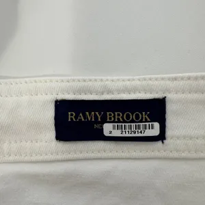 Ramy Brook Denim‎ Midi Dress 25/0 Ivory Button Front Sleeveless Utility Bodycon thumbnail 11