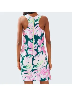 Lilly Pulitzer Carlotta Shift Dress in Tidal Wave Pans Garden Women’s size 4 thumbnail 14