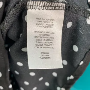 Leith Long Sleeve Polka Dot Top NWOT thumbnail 8