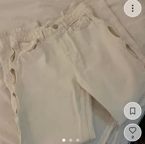 Zara White Pants thumbnail 1