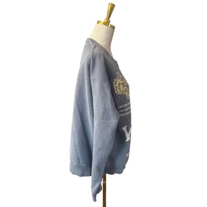 Darc Sport Grit Before Glory Wolves Crewneck Sweatshirt Blue Limited #197/1000-L thumbnail 3