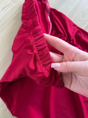 Amazon Vera morelle Strapless Formal Dress Elegant Backless Ruched Bodycon Dress with Slit for Wedding Party Cocktail thumbnail 5