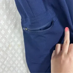 Figs Dark Blue High‎ Rise Zamora Jogger Scrub Pants thumbnail 3