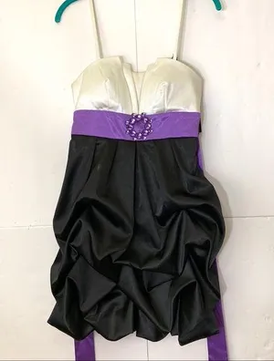 IZ Byer Party Dress Short Spaghetti Strap 7 thumbnail 1