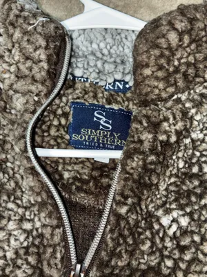 Simply Southern Fuzzy Sherpa Pullover thumbnail 2