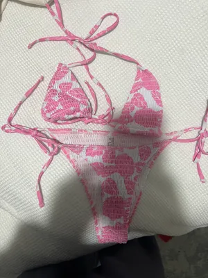 SheIn Flower Bikini thumbnail 1