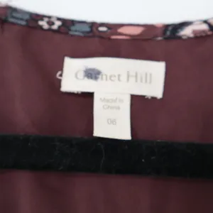 Garnet Hill Women's Floral Paisley Pocket Boho Dress Woman Plus Size 6 Western‎ thumbnail 5