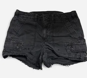 American Eagle Cargo Shorts Black thumbnail 1