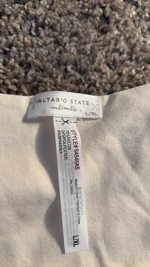 Altar'd State Striped Top Long Sleeve thumbnail 2
