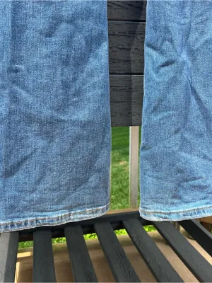 We The Free Jayde High Rise Stretch Flare Jeans Size 25 x 32.5 Boho Denim thumbnail 7