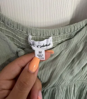 Kiwi Bunch Sage Green Summer Dress thumbnail 3
