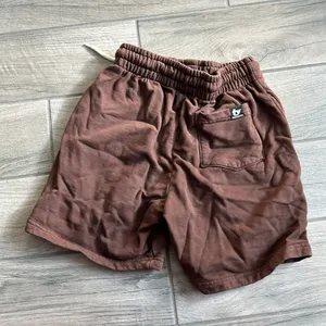 Thirty years brown sweat shorts thumbnail 3