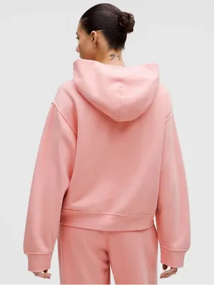 NWT Lululemon Women's Steady State Oversized Hoodie in Tea Rose size small thumbnail 3