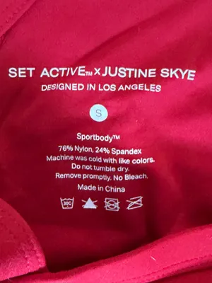 Set Active x Justine Sky Apple Set  thumbnail 3