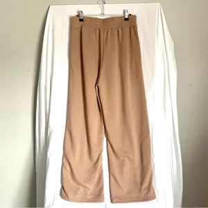 ANRABESS | Tan Crossover Wide Leg Joggers Sz M thumbnail 7